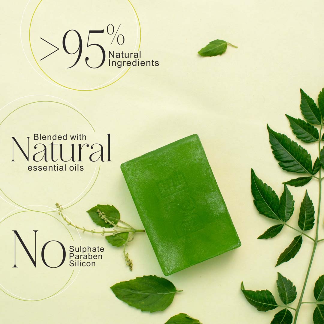 Blossoms & Extracts BUBBLY & FRESH SOAP (Tea Tree Extract, Aloe Vera Extract, Rose Water)